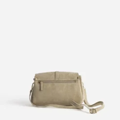 Sac à main beige suédé