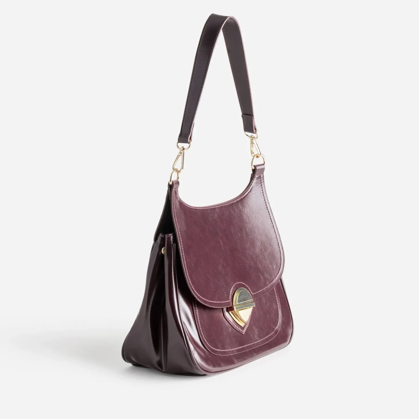 Sac à main bordeaux