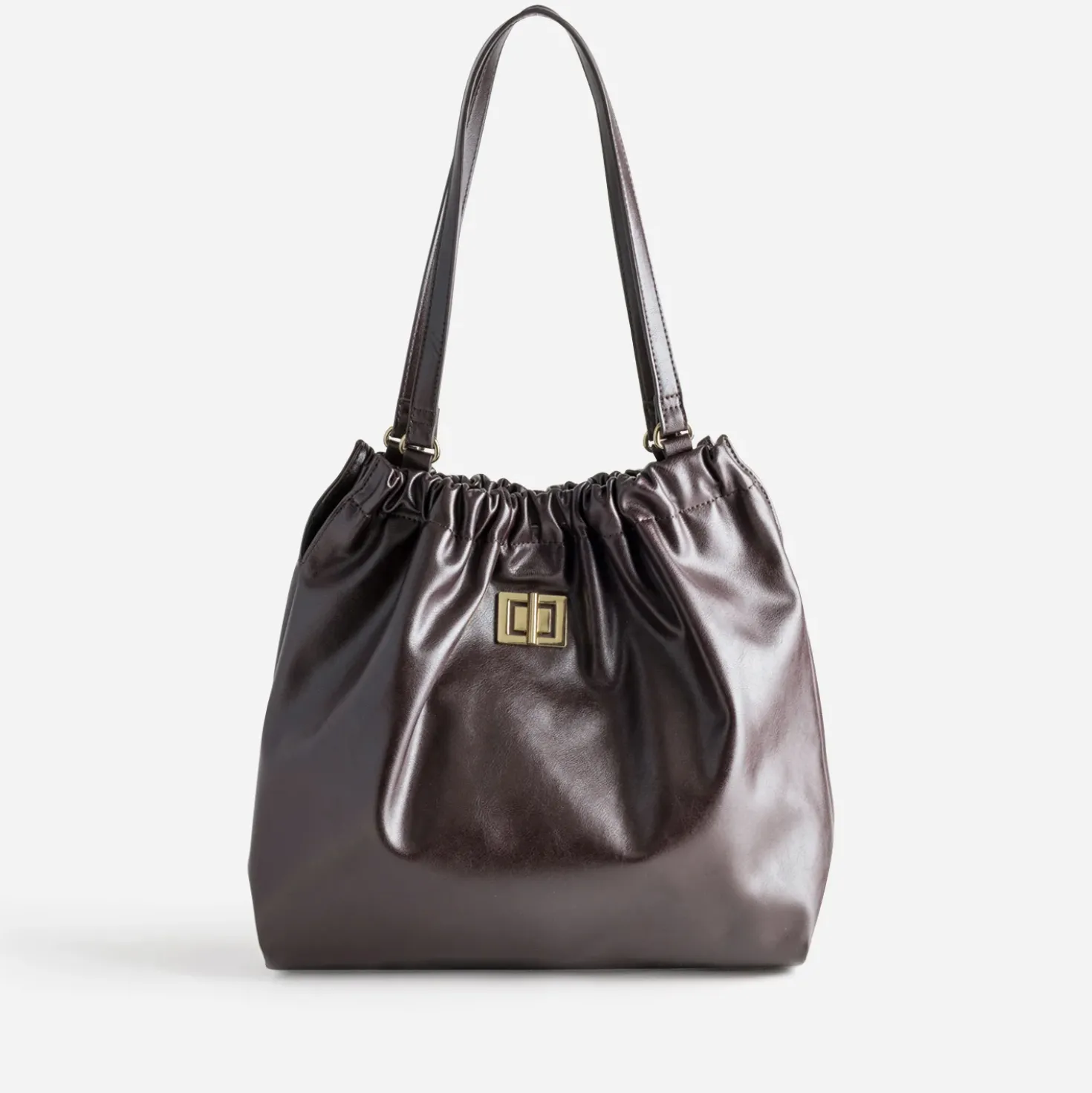 Sac à main bordeaux souple
