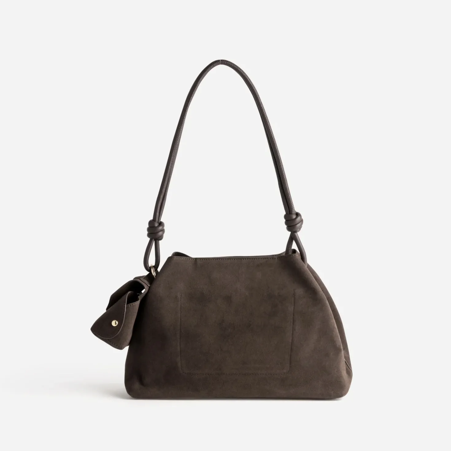Sac à main marron avec porte-monnaie