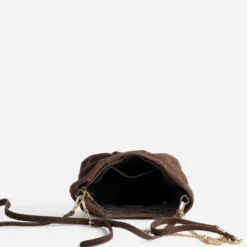 Sac à main marron deux bandoulières