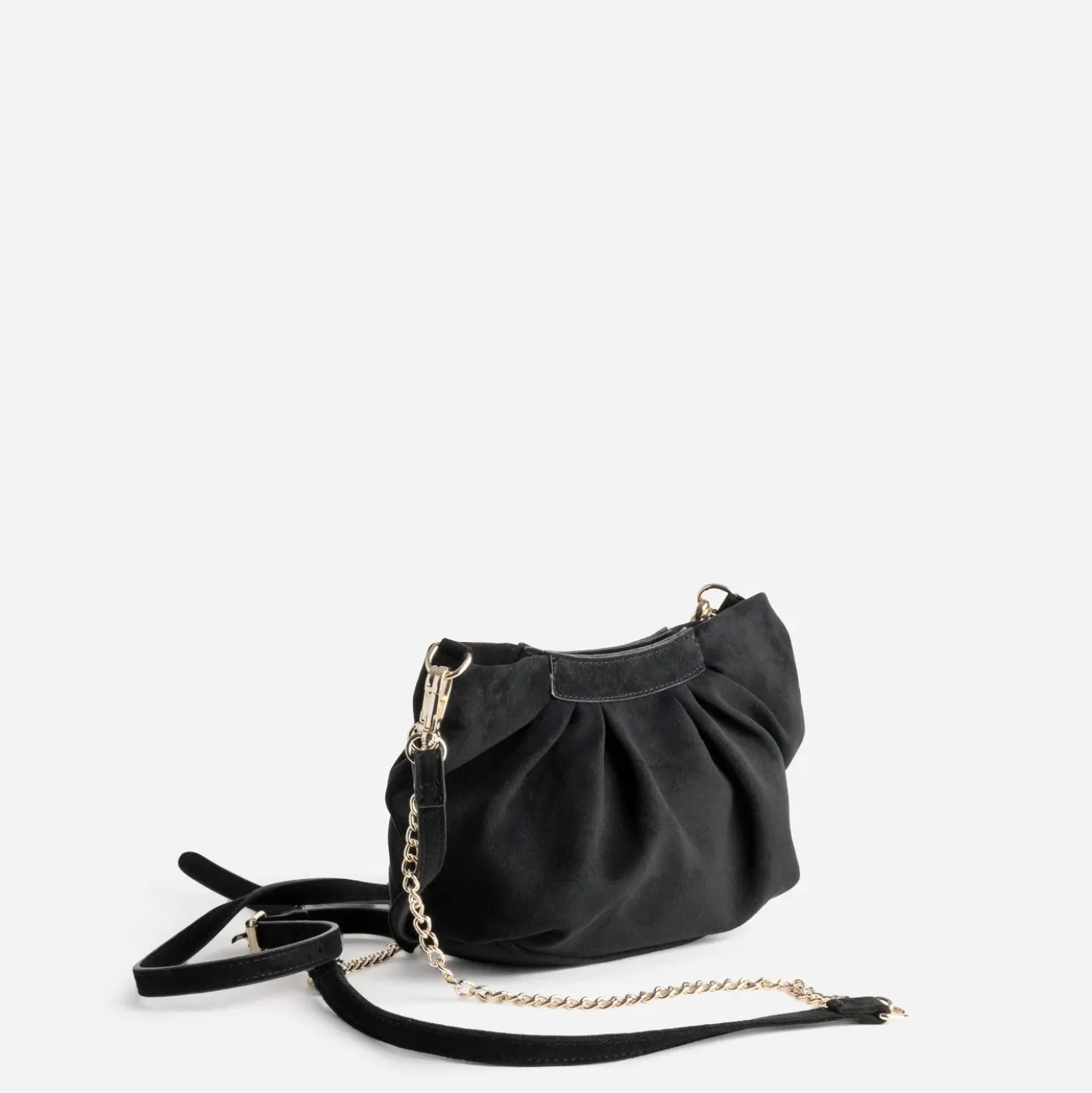 Sac à main noir deux bandoulières