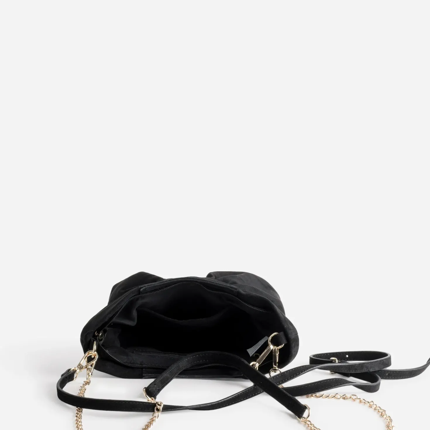 Sac à main noir deux bandoulières