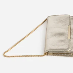 Sac pochette or