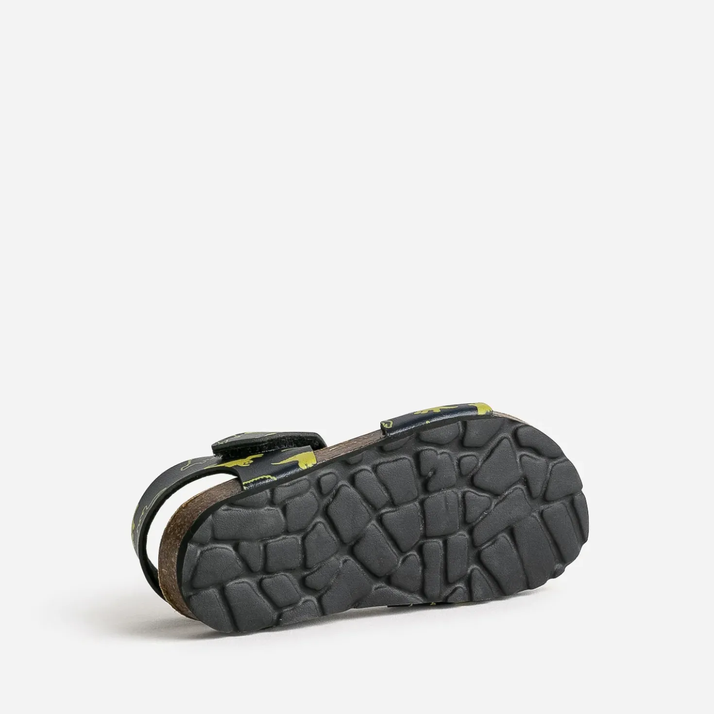 Sandale anatomique BUGGY marine motif dinosaures