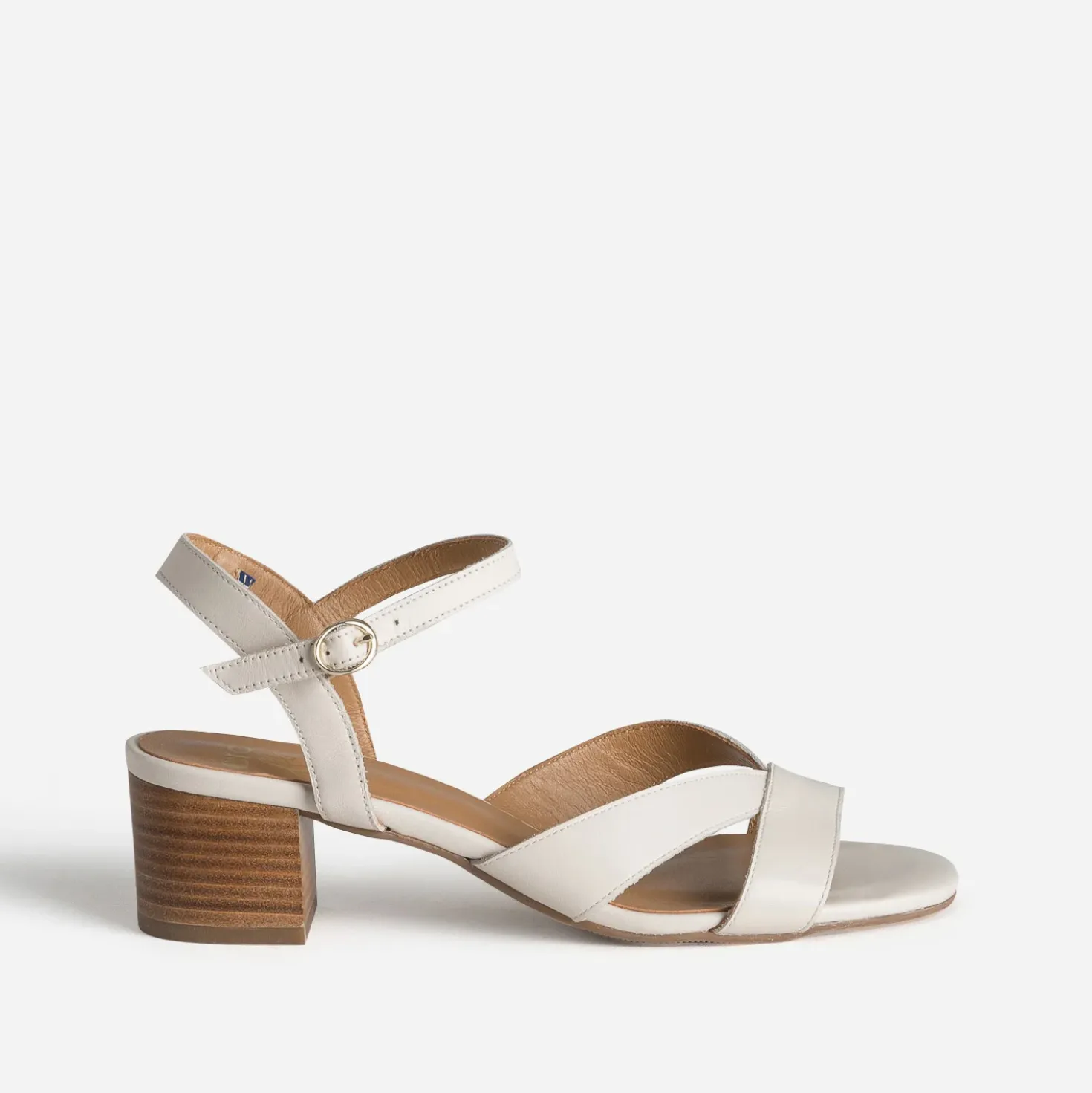 Sandale ERAM FLEX écrue cuir