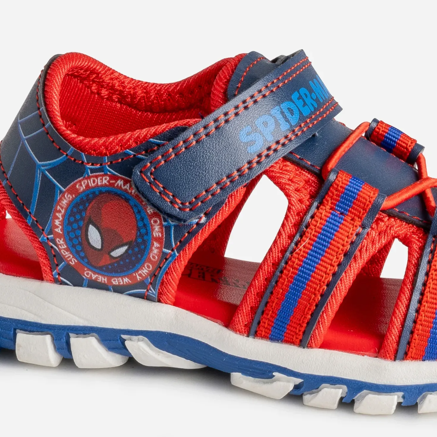 Sandale SPIDER-MAN marine et rouge