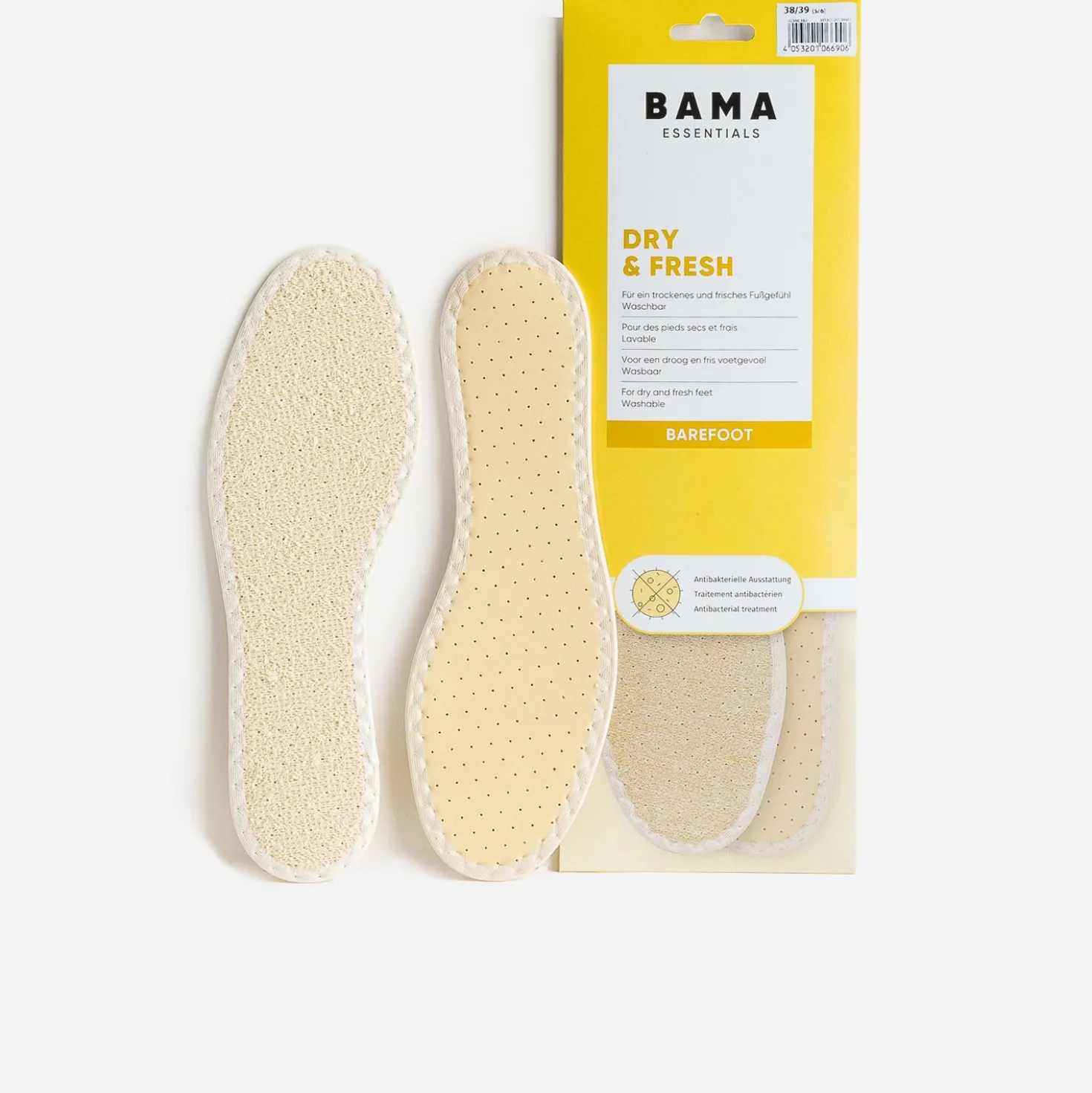 Semelles BAMA éponge respirante