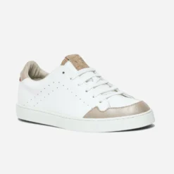 Tennis 1927 blanche femme en cuir éco-conçu