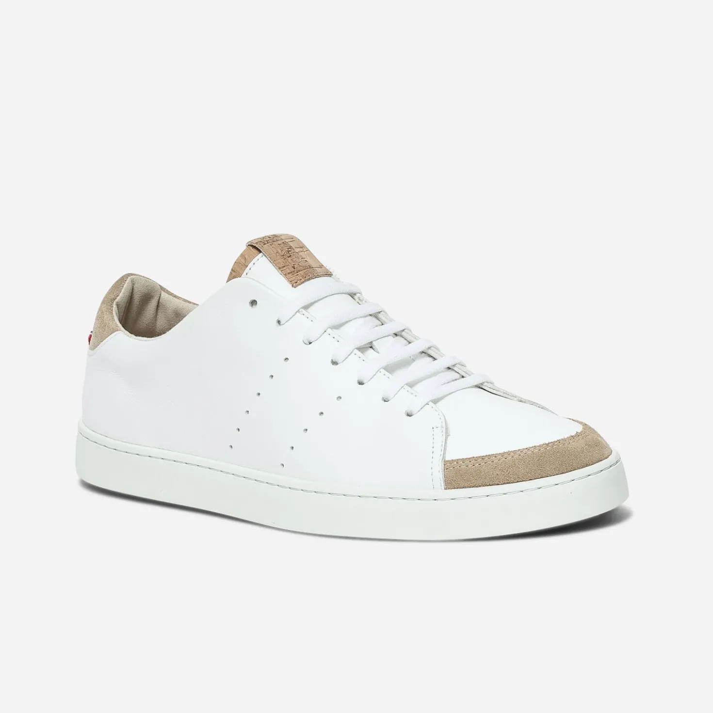 Tennis 1927 blanche homme en cuir éco-conçu (40 à 42)