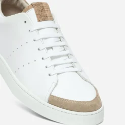Tennis 1927 blanche homme en cuir éco-conçu (40 à 42)