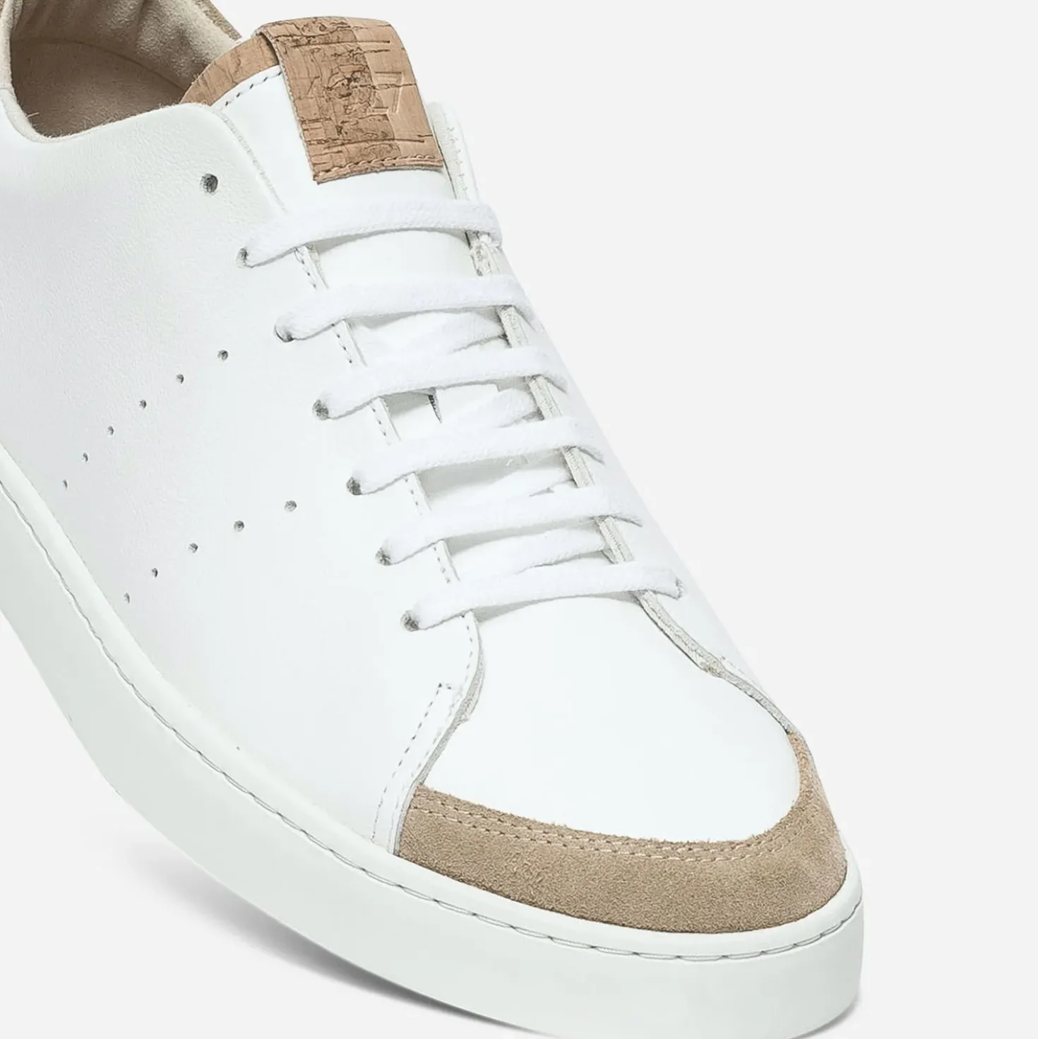 Tennis 1927 blanche homme en cuir éco-conçu (40 à 42)