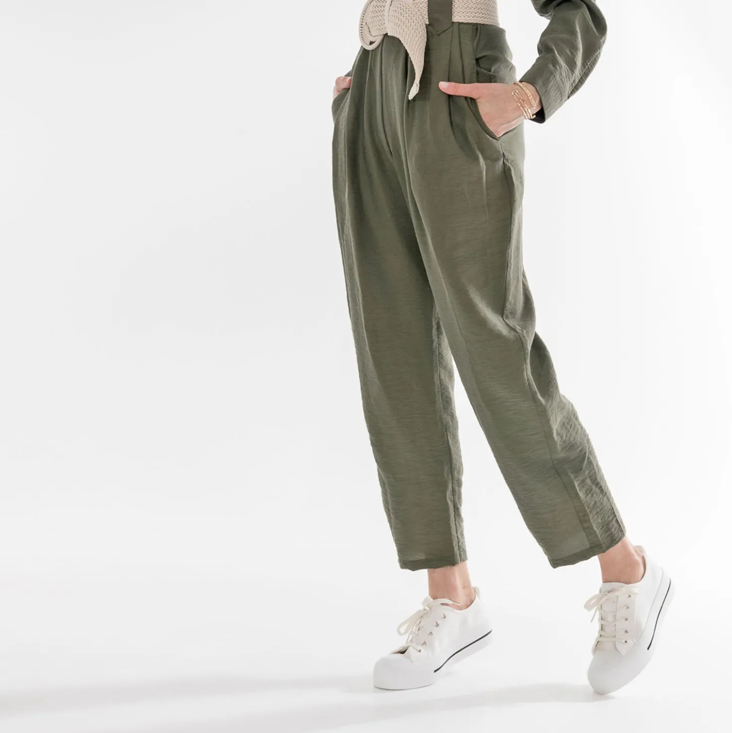 Tennis blanche pour femme
