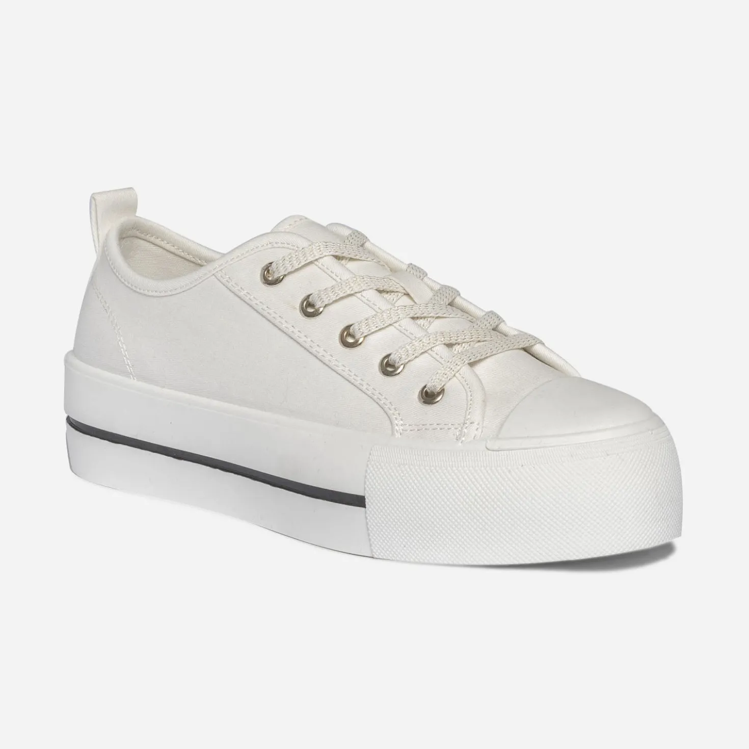Tennis blanche pour femme