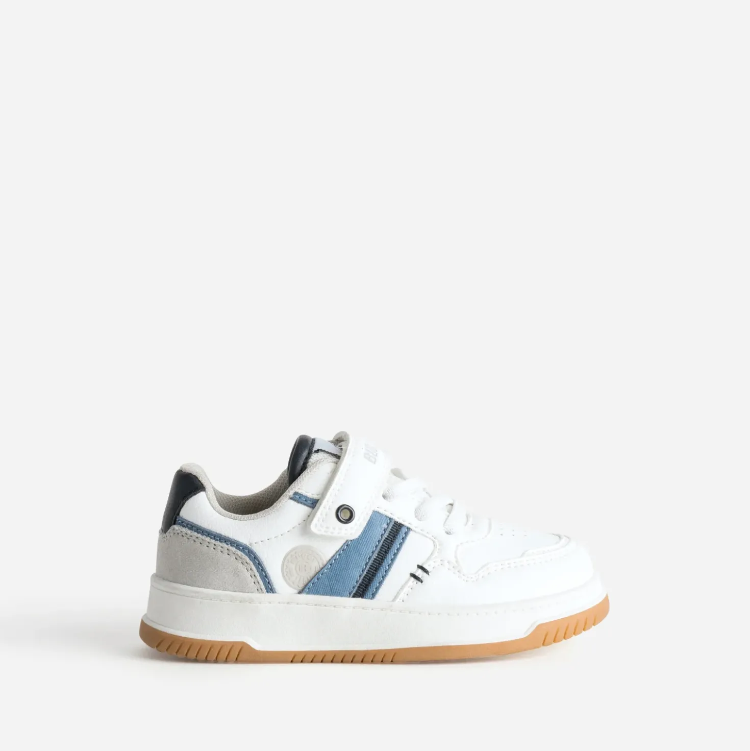 Tennis BUGGY blanche, bleue, grise