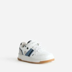 Tennis BUGGY blanche, bleue, grise