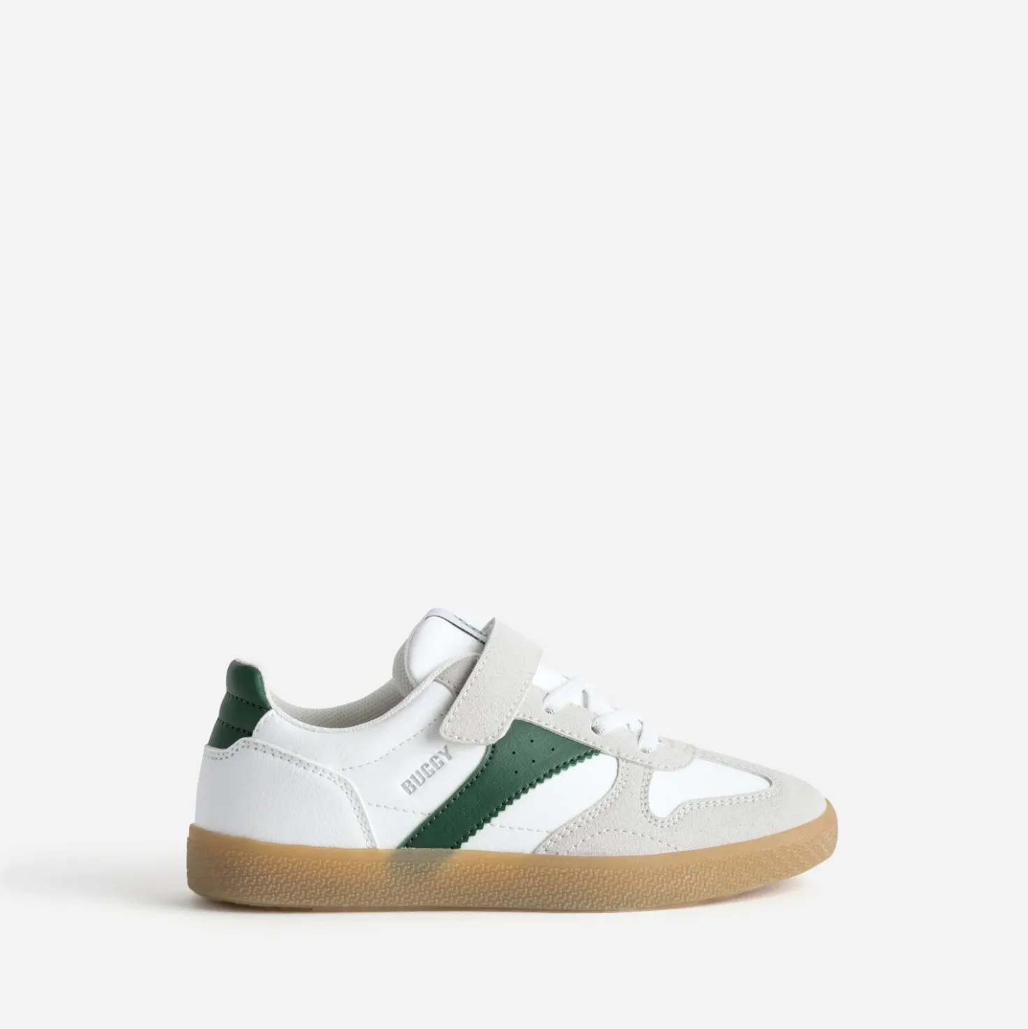 Tennis BUGGY blanche, grise, verte