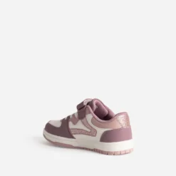 Tennis BUGGY rose et blanche