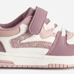 Tennis BUGGY rose et blanche