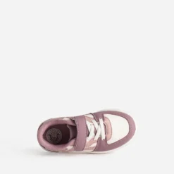 Tennis BUGGY rose et blanche