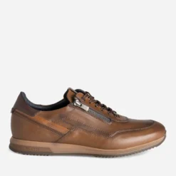 Tennis FLUCHOS camel cuir