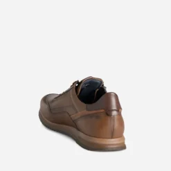 Tennis FLUCHOS camel cuir