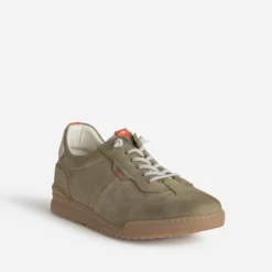 Tennis FLUCHOS kaki cuir nubuck