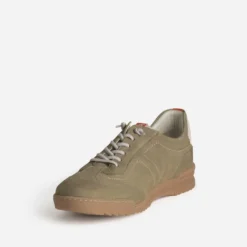 Tennis FLUCHOS kaki cuir nubuck