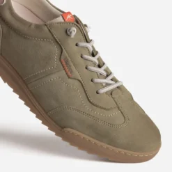 Tennis FLUCHOS kaki cuir nubuck