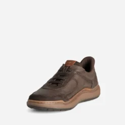 Tennis FLUCHOS marron cuir
