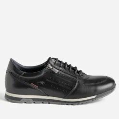 Tennis FLUCHOS noire en cuir