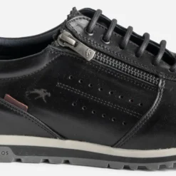 Tennis FLUCHOS noire en cuir