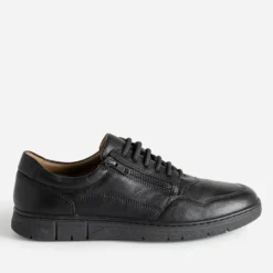 Tennis FRANCE ARNO noir en cuir