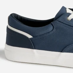 Tennis homme en toile bleue