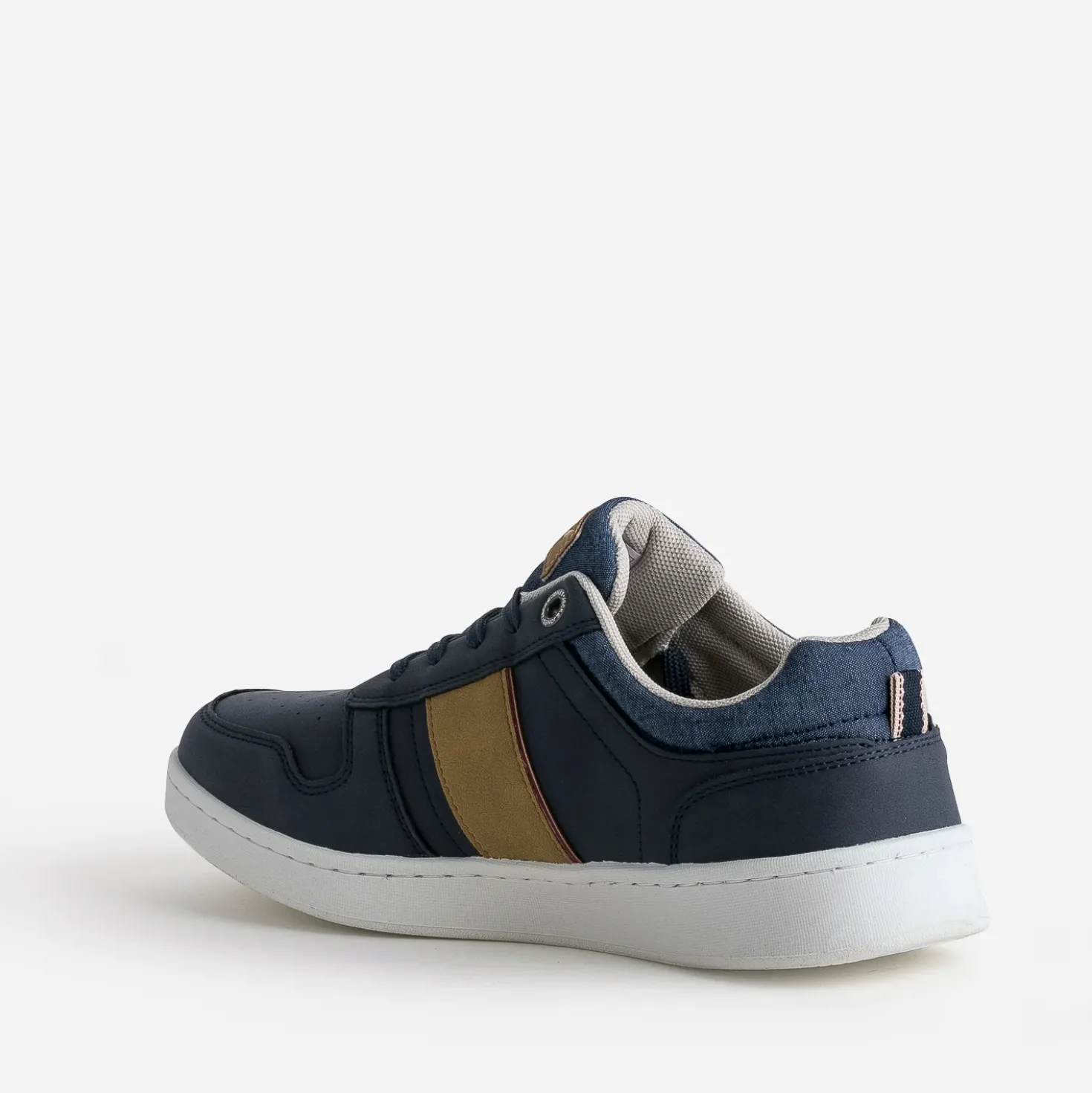 Tennis JACK & JONES marine et camel