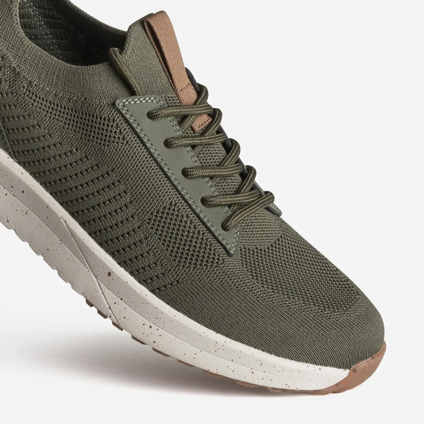 Tennis kaki mesh tricoté