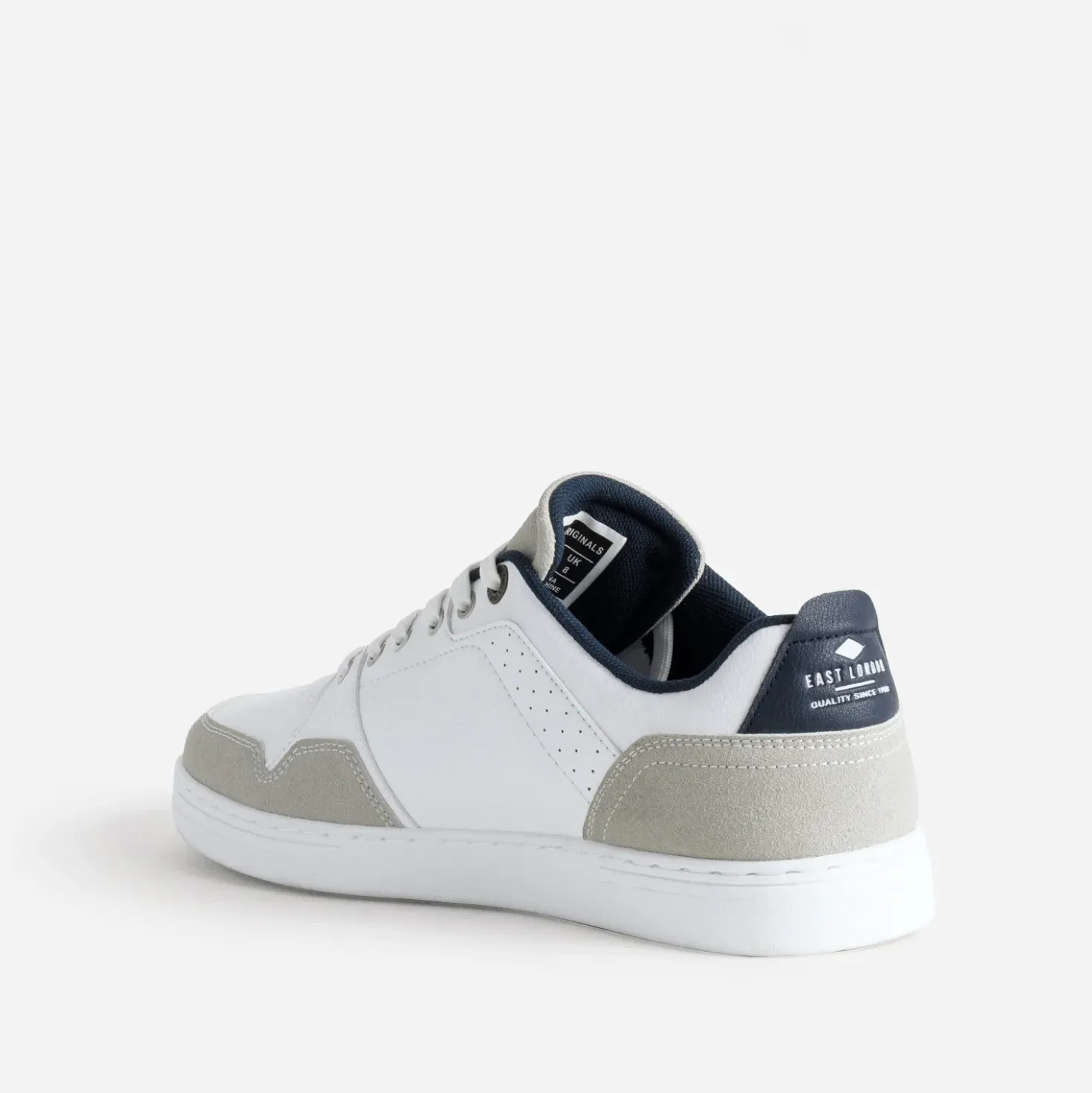 Tennis LEE COOPER blanche, beige et marine