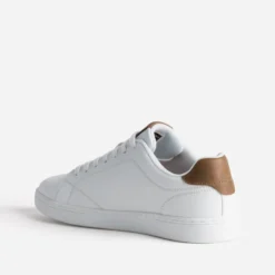 Tennis LEE COOPER blanche détails marron