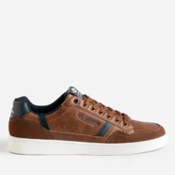 Tennis LEE COOPER cognac et marine