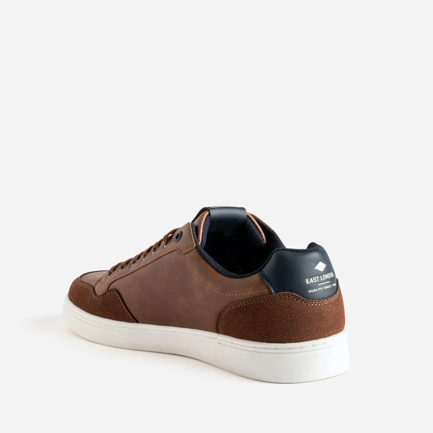 Tennis LEE COOPER cognac et marine