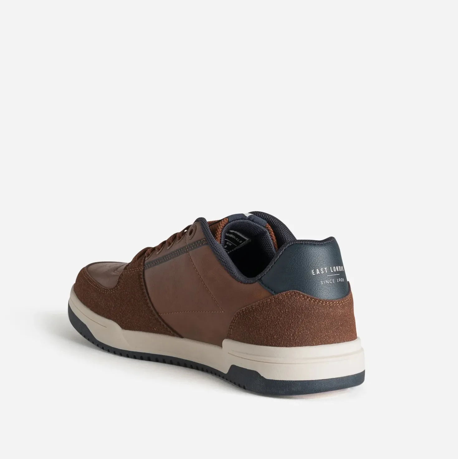 Tennis LEE COOPER cognac et marine