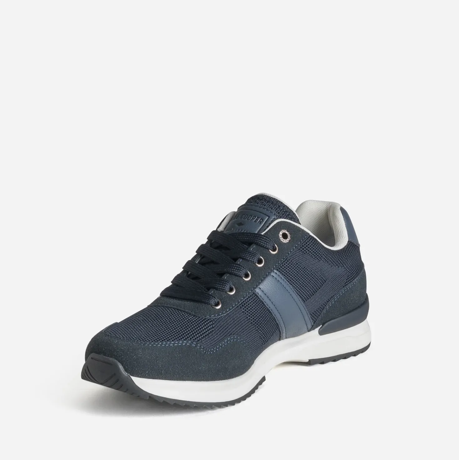 Tennis LEE COOPER marine bi-matière