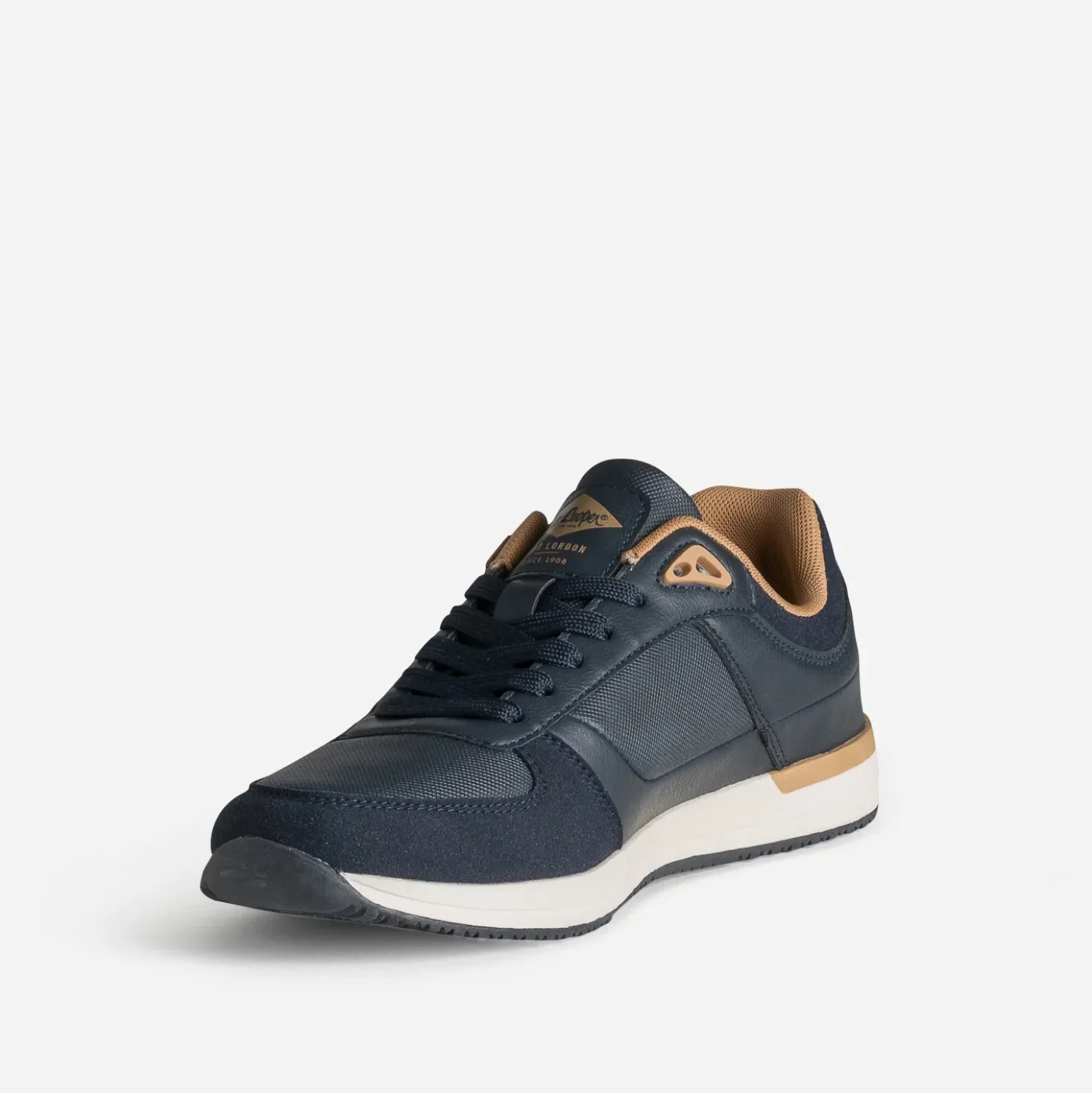 Tennis LEE COOPER marine bi-matière