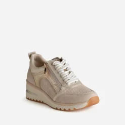Tennis MARCO TOZZI beige multi-matières
