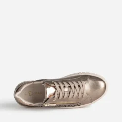 Tennis MARCO TOZZI marron motifs ajourés
