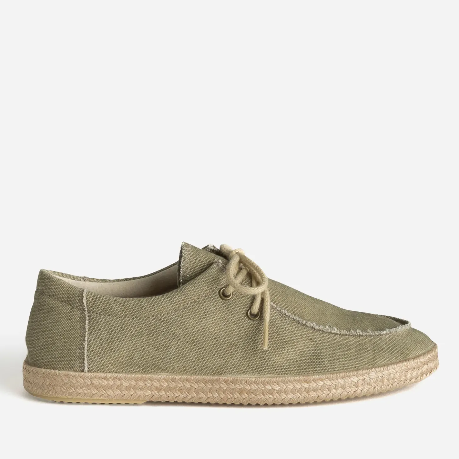 Tennis plateau kaki toile