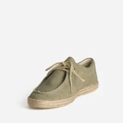 Tennis plateau kaki toile
