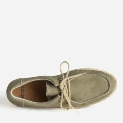 Tennis plateau kaki toile