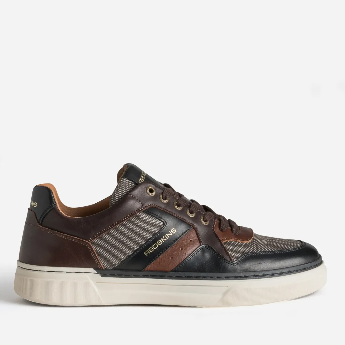 Tennis REDSKINS marron, kaki, noire