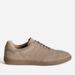 Tennis taupe suédée